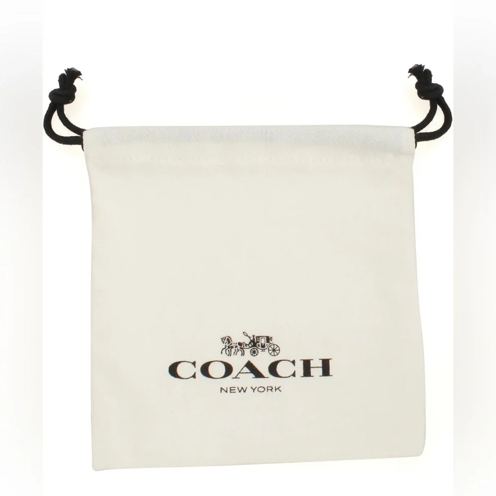 Coach Gold Heart C Pendant Necklace - Picture 5 of 6